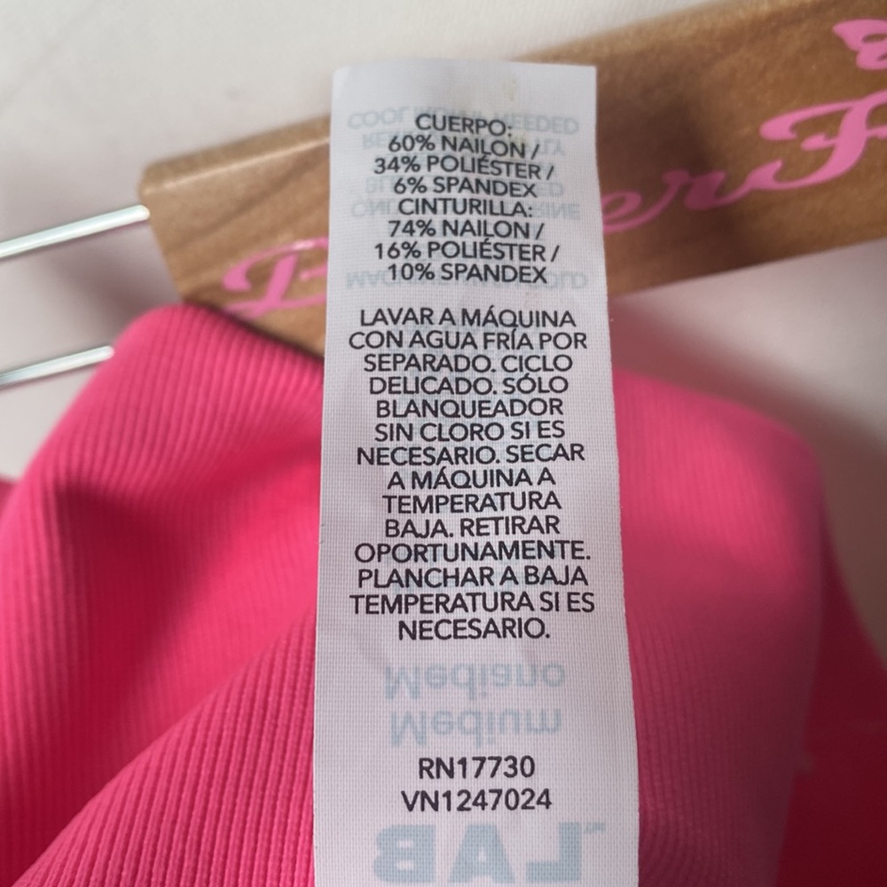 (A55) NEW JoyLab Women's High-Rise Seamless Bike Shorts 7", Pink, Size M, NWOT - Picture 8 of 9